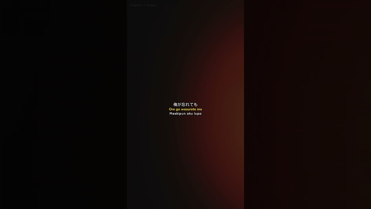 Akan selalu mencintaimu | Template CapCut | #qoutesanime