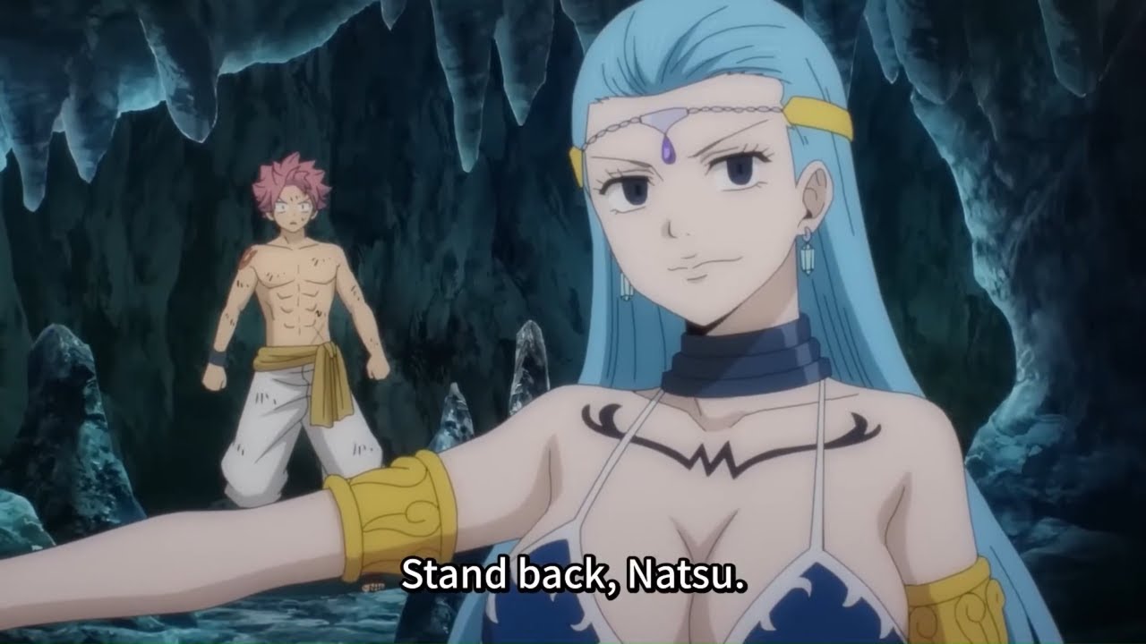 Aquarius finally arrives!! Lucy vs Aquarius | Fairy Tail 100 Years Quest Episode 21
