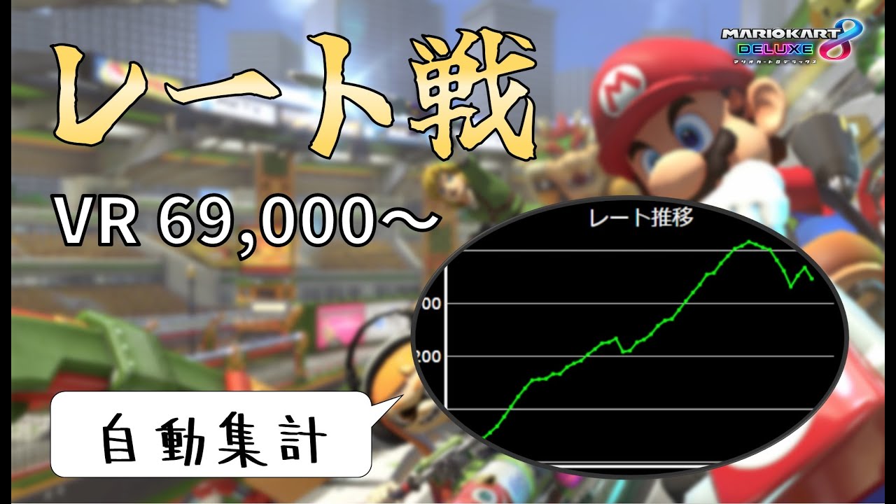 【マリオカート8DX】 七つの大罪とライジングインパクト作者同じなのを知った日  【レート戦】