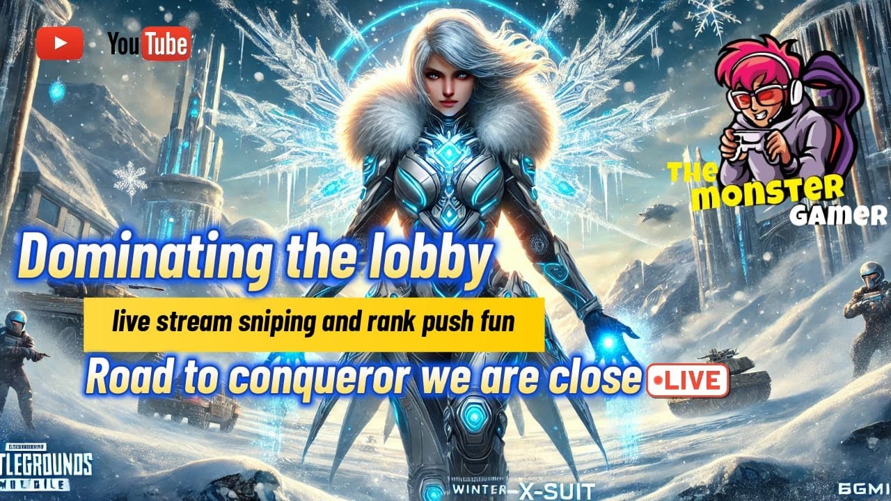 Dominating the Conqueror Lobby! 🔥 We’re Closer Than Ever 🏆 | BGMI Live 🎮  || #bgmilive #pubgmlive