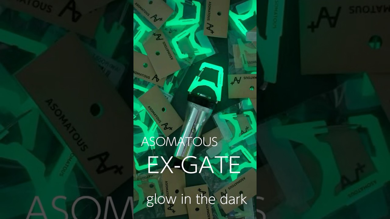 ASOMATOUS 小型LEDランタンをカラビナ化、EX-GATEに蓄光タイプ登場 #shorts
