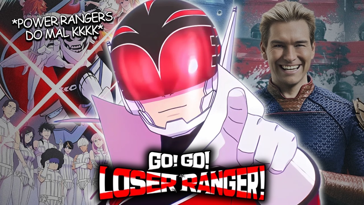 O ANIME dos POWER RANGERS é IGUAL THE BOYS ‼️