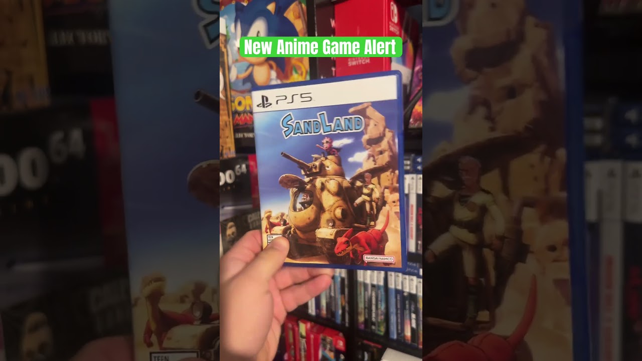 Sand Land for PS5 #shorts #anime #gaming