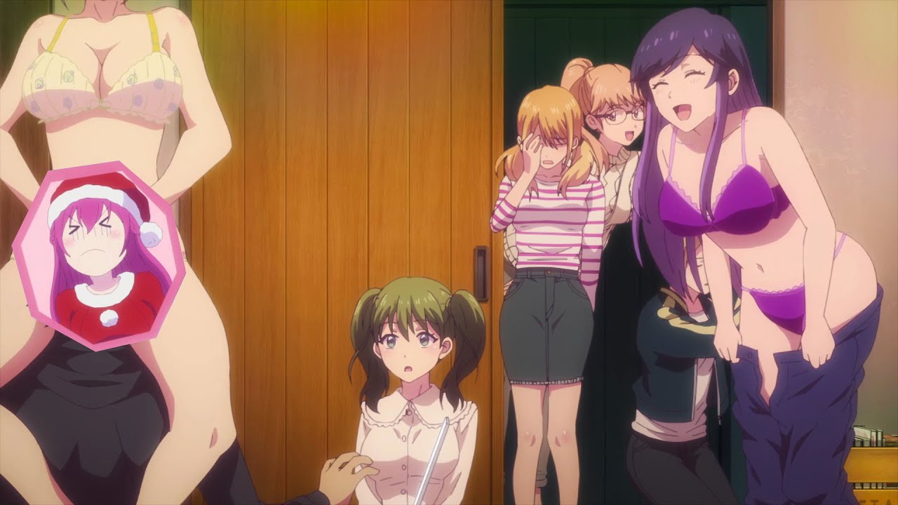 Akane and Riho Are Spying On Hayato and Ririka - The Cafe Terrace and Its Goddess Season 2 Episode 4