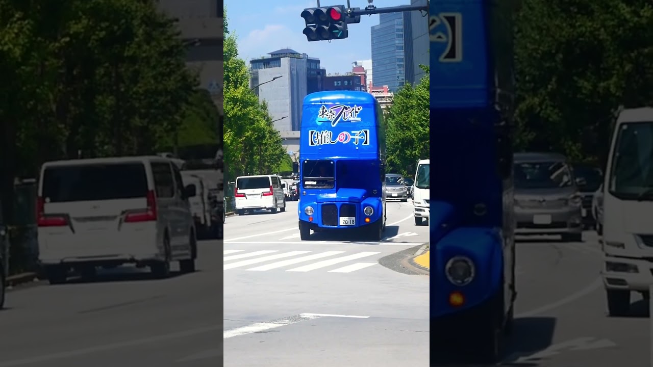 推しの子第2期渋谷クラスタ　ラッピングバス