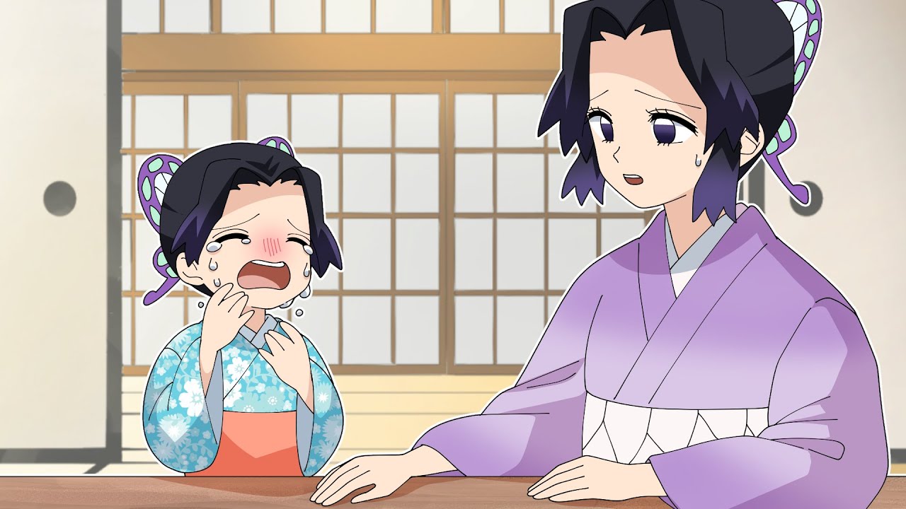 【鬼滅の刃】3歳のしのぶの娘が何も食べられなくなりました・・・義勇パパとしのぶママの育児奮闘記