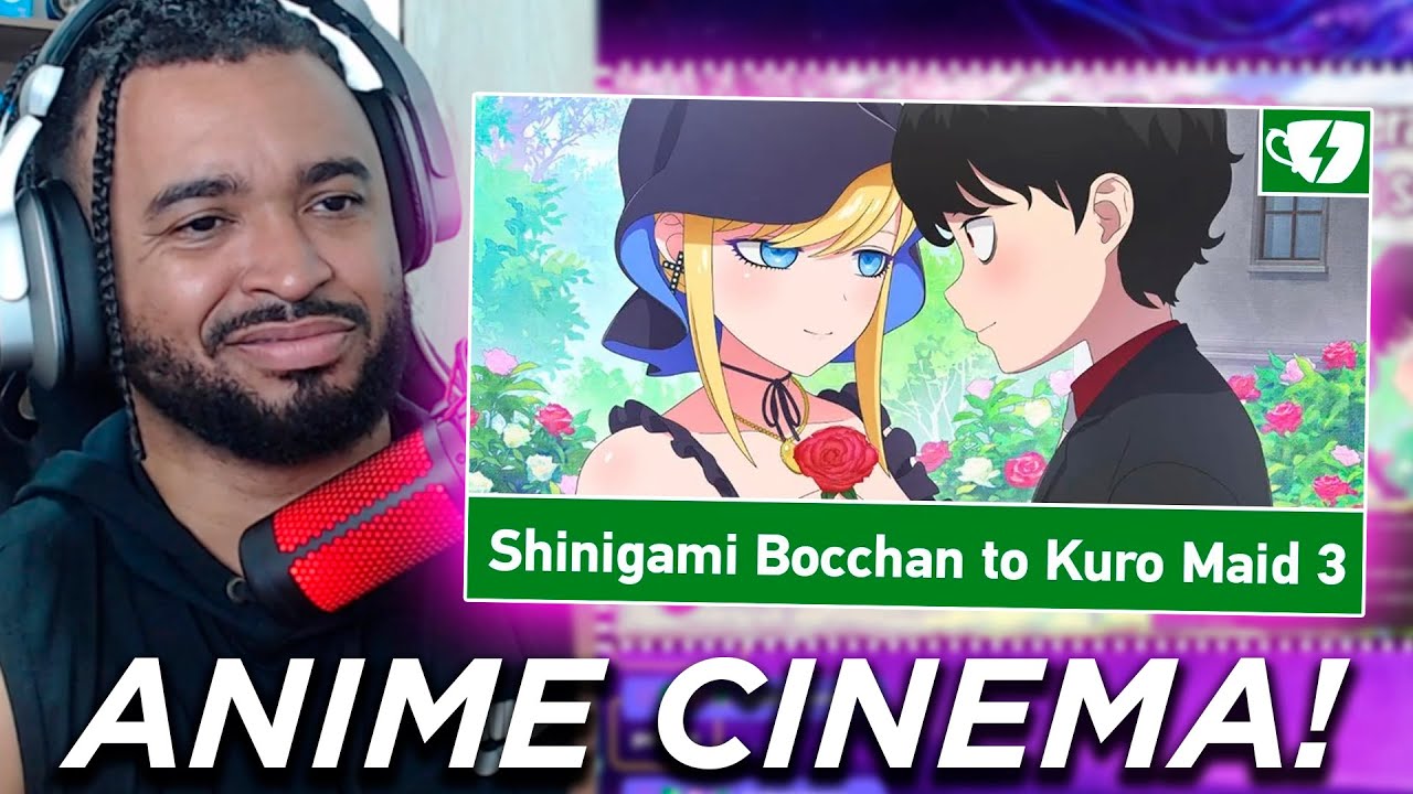 Shinigami Bocchan to Kuro Maid 3: E viveram felizes para sempre | ALEXANDRE NA ÁREA #react