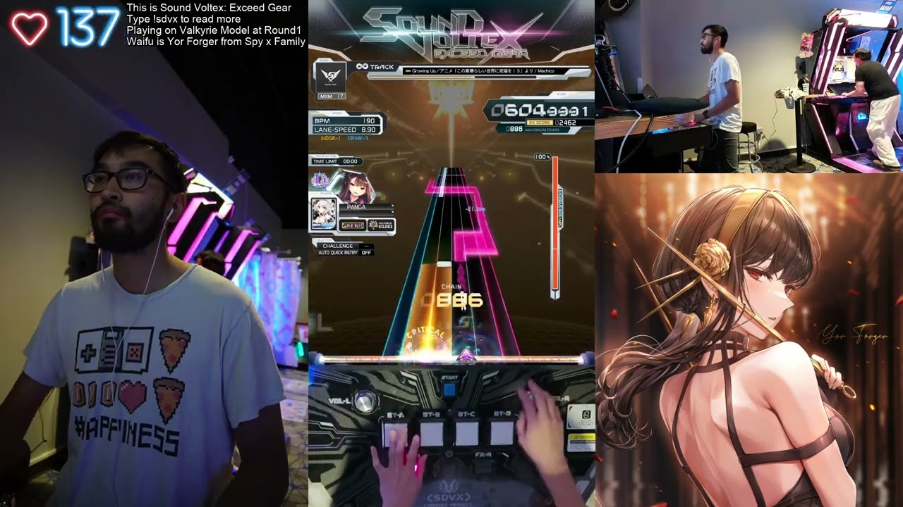 【SDVX EG】 Growing Up／アニメ「この素晴らしい世界に祝福を！３」より [MXM] PUC (Hand Shot)