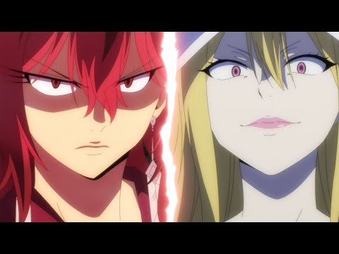 Suzaku vs Selene | Suzaku vs Natsu and Erza - Fairy Tail 100 Years Quest Episode 23
