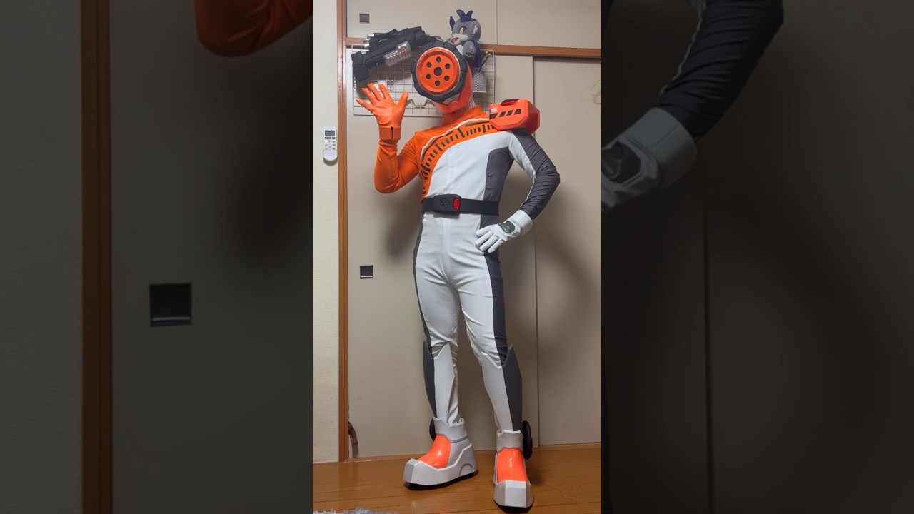 【コスプレ】ブンオレンジ 作ってみた #爆上戦隊ブンブンジャー #cosplay