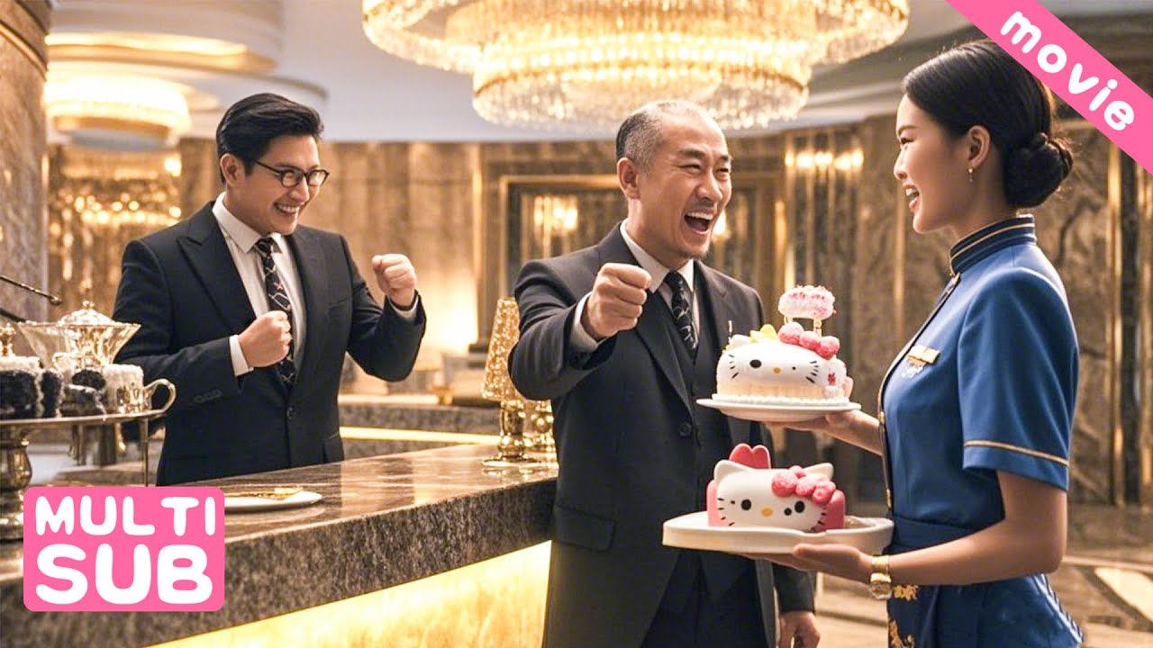 刁蠻客人大鬧酒店前台，連經理都沒有辦法，柔弱的服務員卻用一個蛋糕輕鬆解決！喵~#chinesedrama #lover