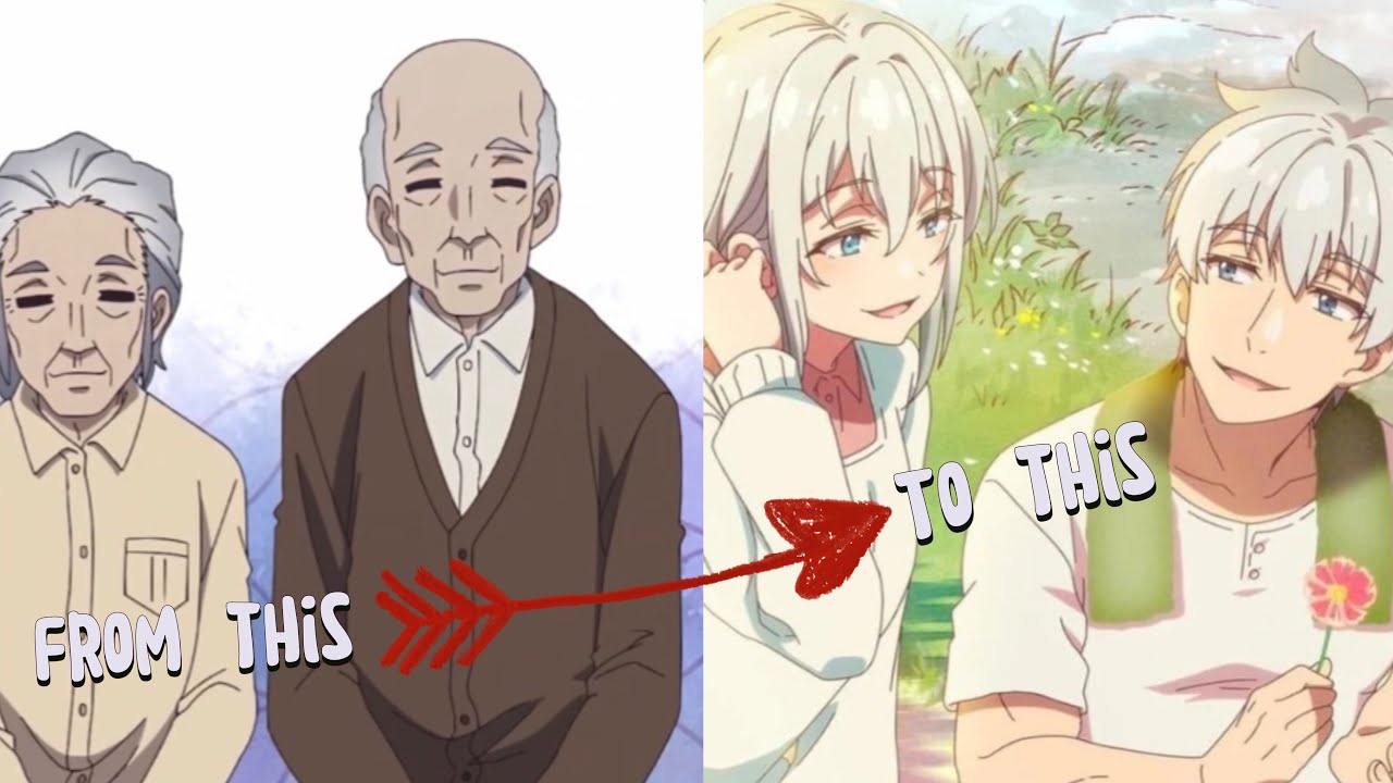 Grandpa and grandma turns Young again