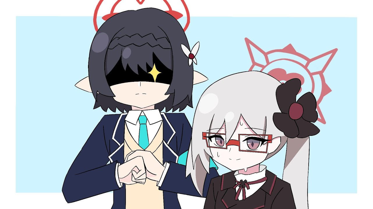 Four eyes - Blue Archive Animation