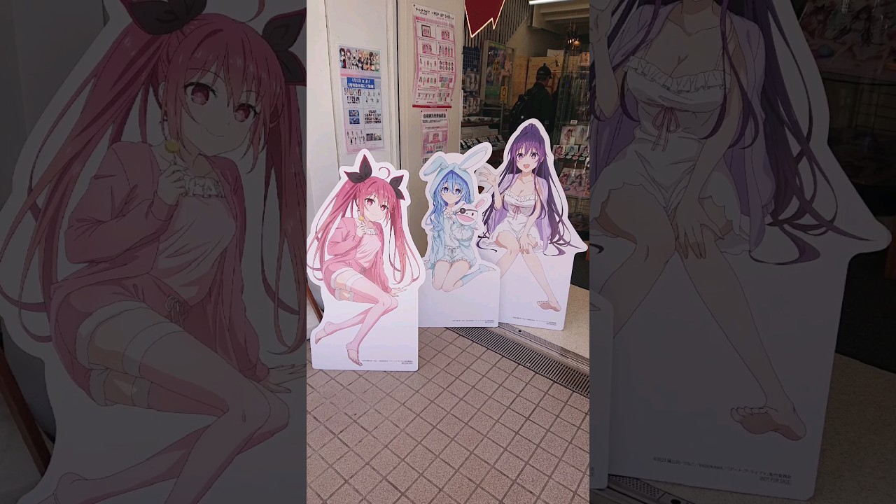 【🇯🇵旅日記】ボークス秋葉原:デート・ア・ライブⅤ POP UP SHOP ～パジャマパーティー～ #Shorts