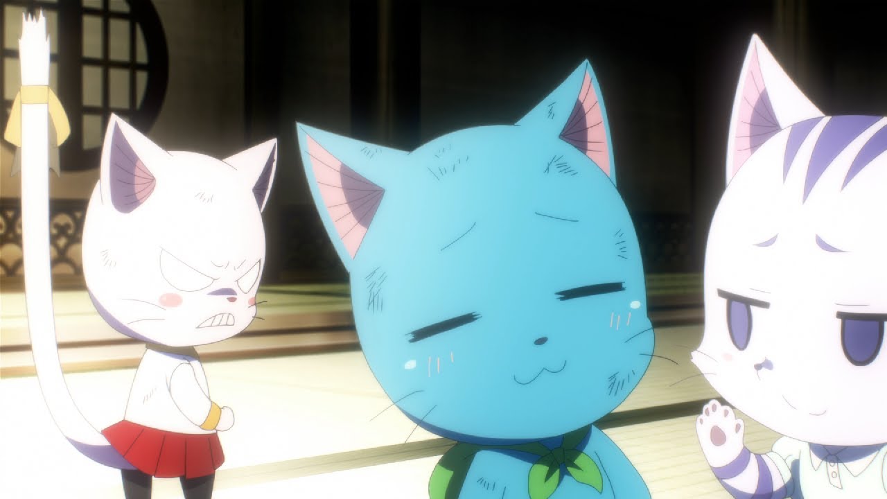 Carla is jealous of Happy again ~ Fairy Tail 100 Years Quest Episode 23