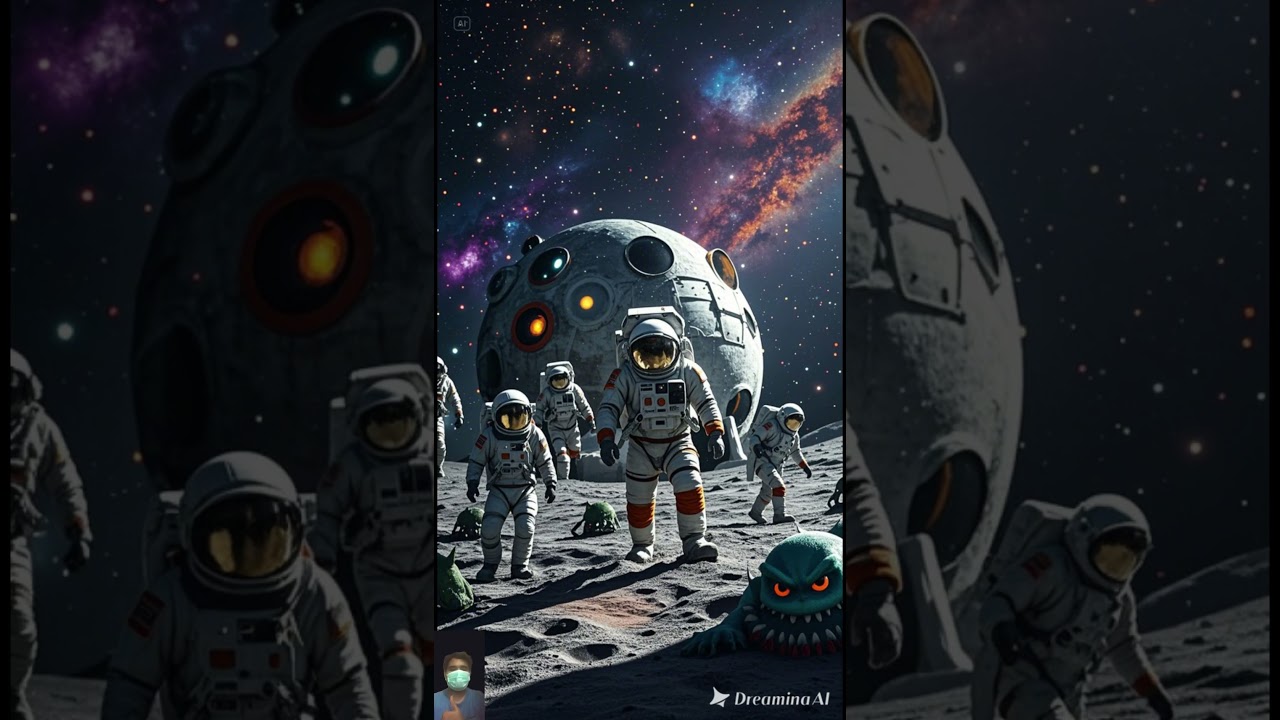 ASTRONOT IN THE MOON PART 3 AI #ai #ytshorts #youtube #ytshort #youtuber #animation #fyp #astronot