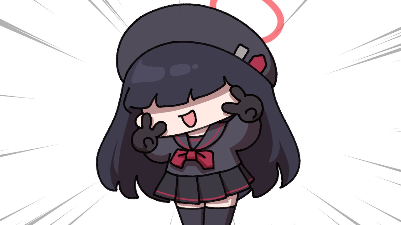 [블루아카이브] 아이돌 모브쨩!