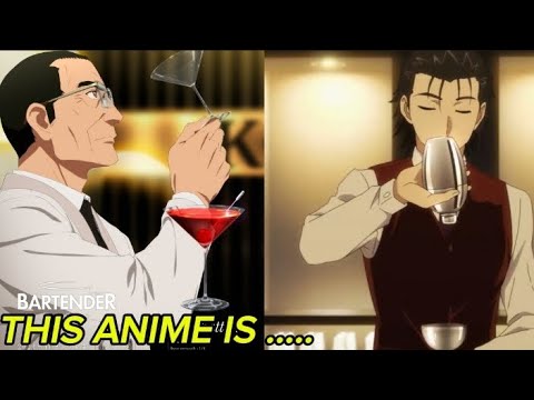 I WATCHED BARTENDER GLASS OF GOD 😱 VIDEO REVIEW #anime #bartender