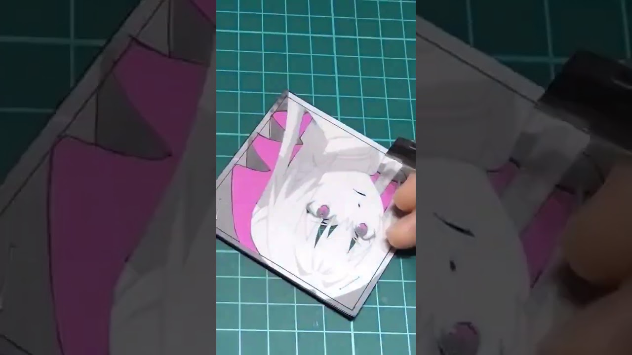 リーン【切り絵】#切り絵 #俺は全てを【パリイ】する#リーン