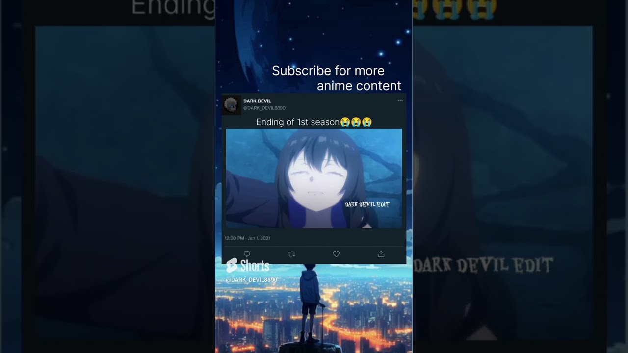 Ending of first season is so sad😭😭😭|Anime:-Unnamed memory#anime#animeedit#unnamedmemory#viralshort