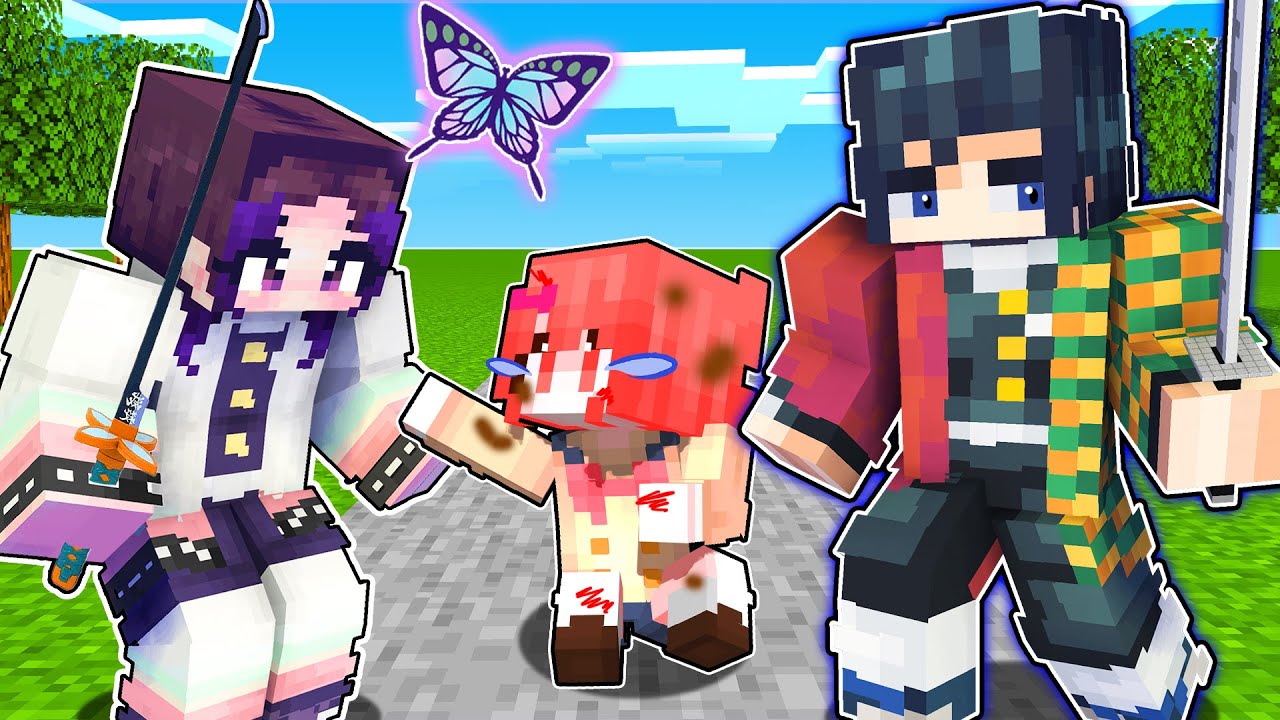 柱と修行して最強の鬼を退治する！！『鬼滅の刃 柱稽古編』【マイクラ / マインクラフト / Minecraft】