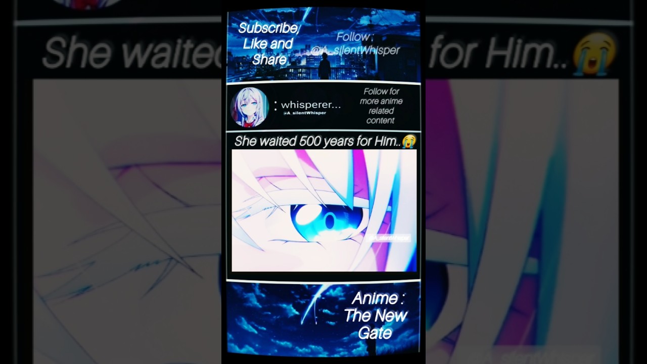 One-sided love hurts 💔 | The New Gate | #anime #animeedit #edit #animeshorts
