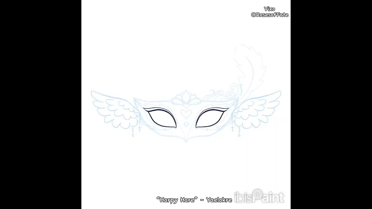 Black Butler 🦢 "Harpy Hare" Animatic: Elizabeth's Swan Mask Work-In-Progress