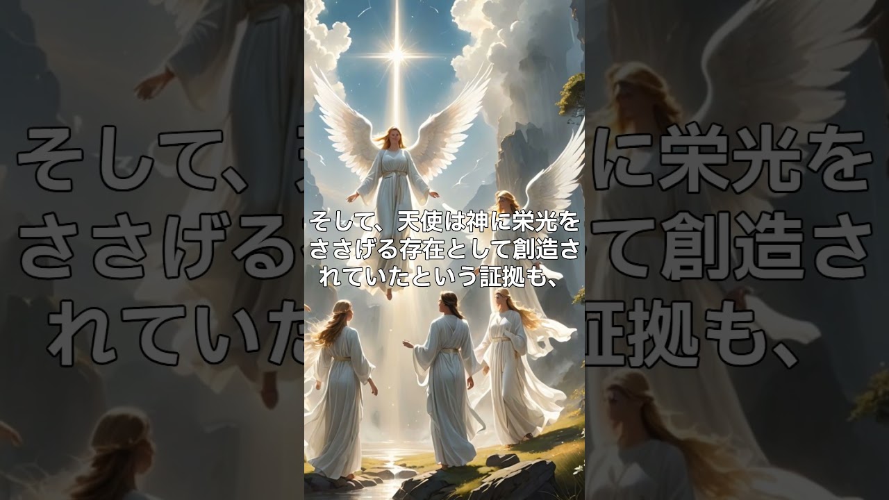 天使の使命と人間との関係　天使は人間よりも先に創造されていた  #歴史 #神を知る #名言 #神の存在 #金運 #神事 #イエス #神についていこう #聖霊様 #開運
