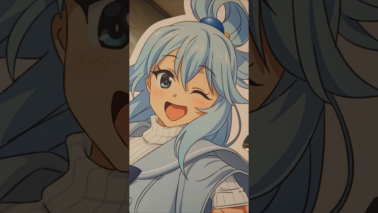 【🇯🇵旅日記】渋谷TSUTAYA:TVアニメ『この素晴らしい世界に祝福を！ 3』POP UP SHOP #Shorts