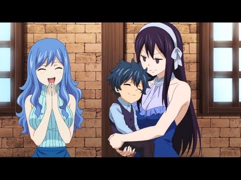Greige with His Family. Fairy tail 100 Years Quest. Eng Sub.