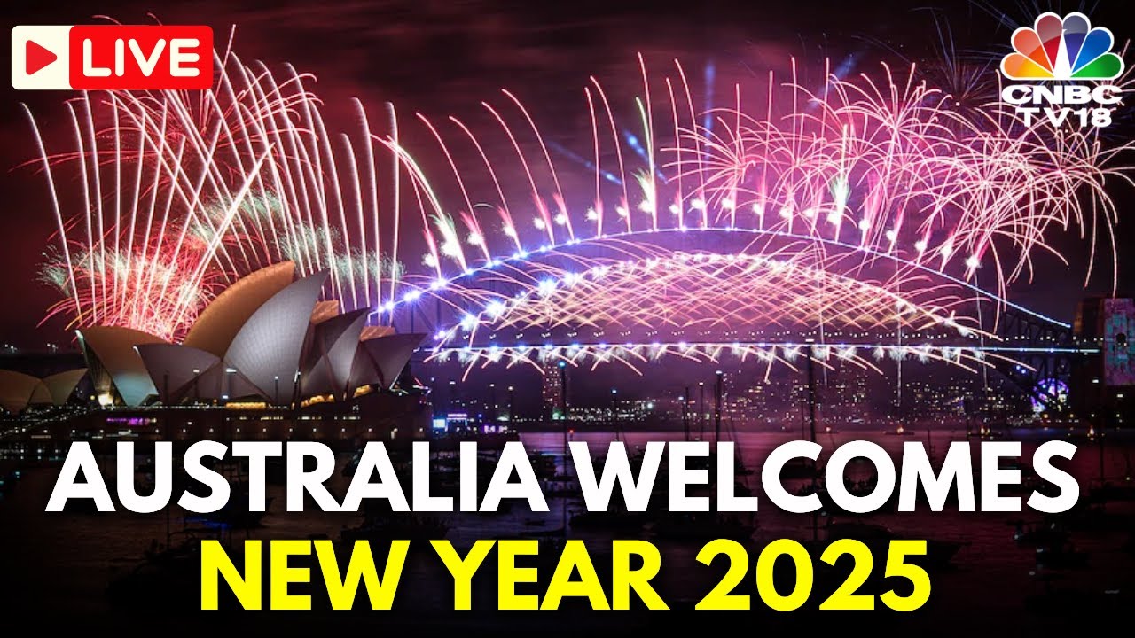 LIVE: Australia New Year 2025 Celebrations | Sydney Harbour NYE LIVE | New Year 2025 Fireworks |N18G