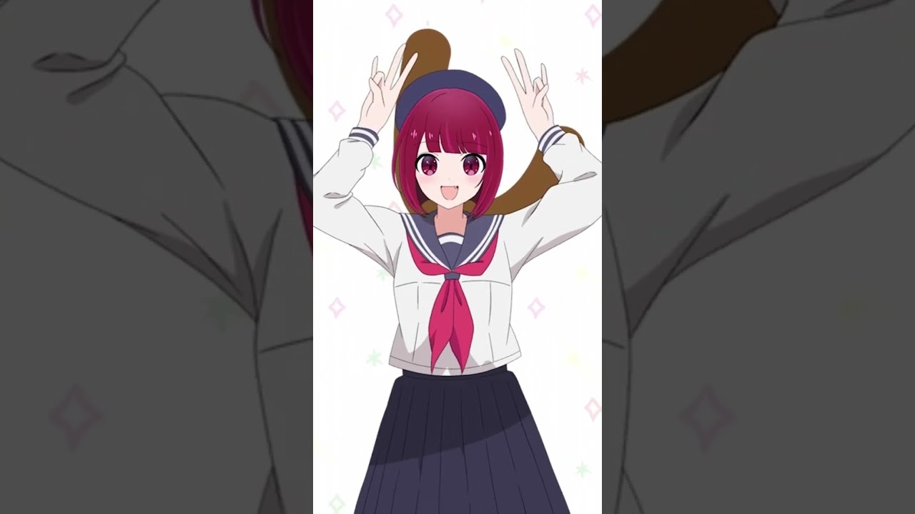 しかのこのこのここしたんたん×有馬かな【推しの子】#animation #描いてみた #イラスト