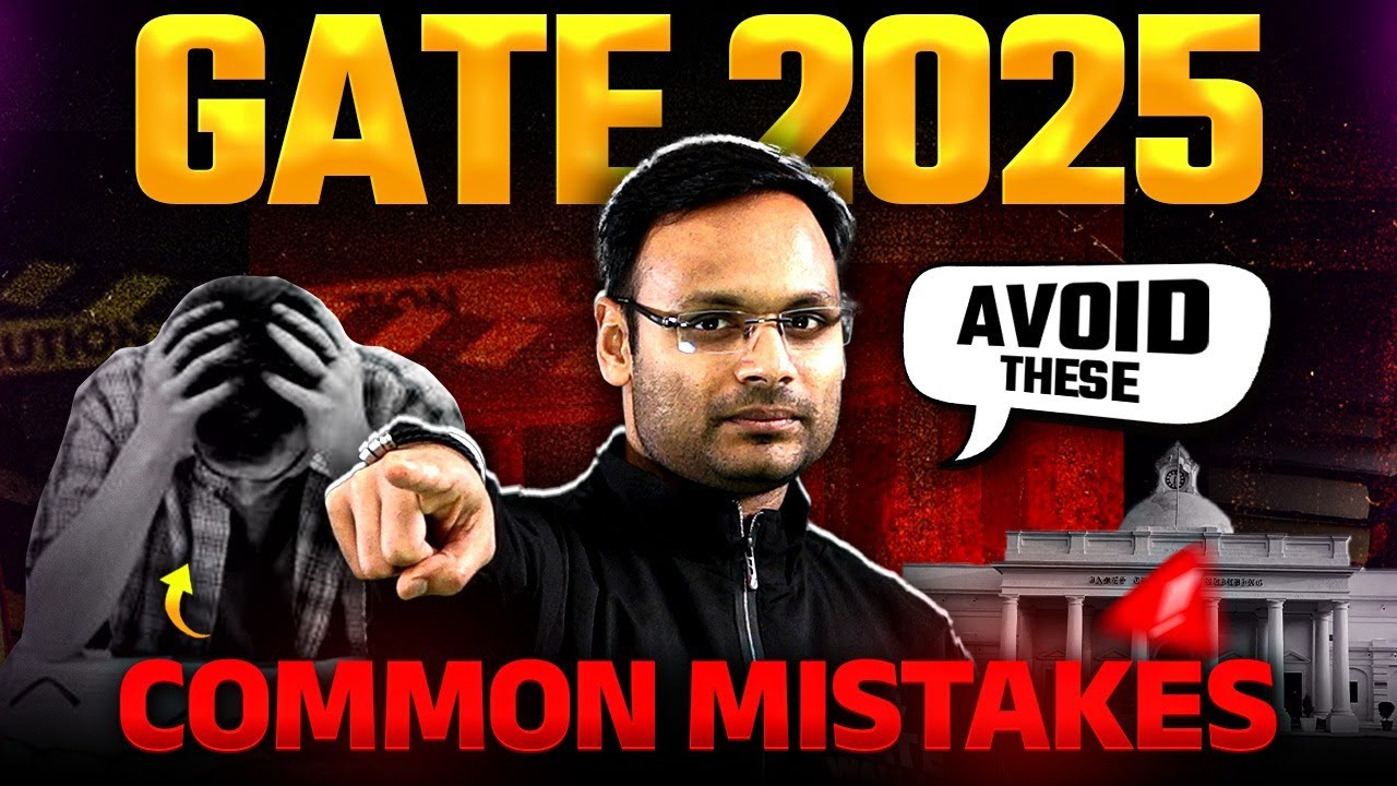 Avoid these Common Mistakes in CS IT While Attempting the GATE Exam