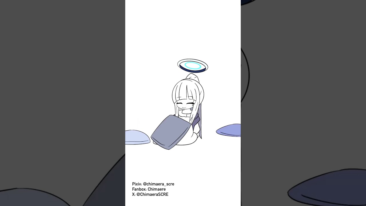 Noa Pajamas #BlueArchive #ブルーアーカイブ