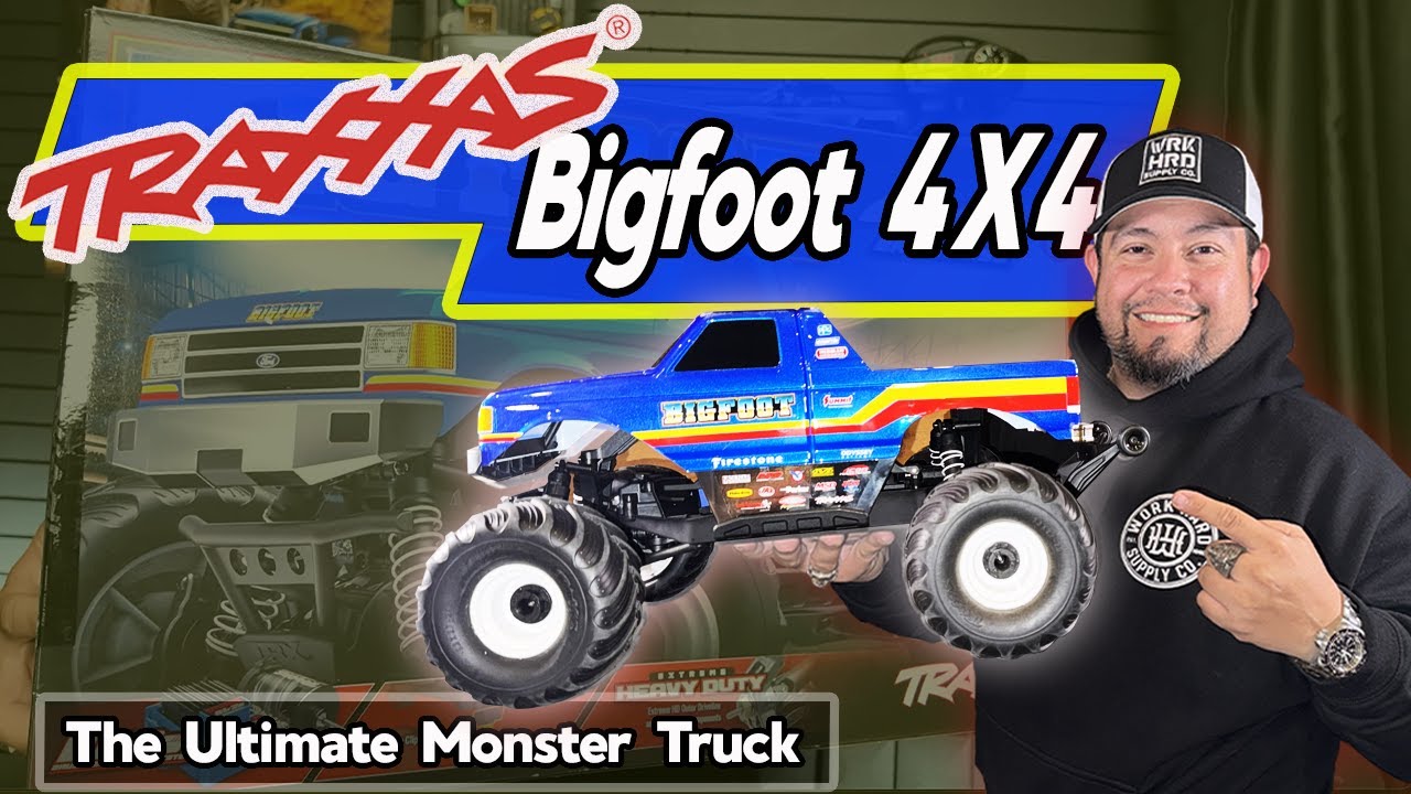 New Traxxas Bigfoot 4x4: UNLEASH THE MONSTER