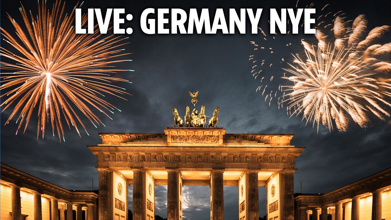 LIVE: Germany welcomes New Year with fireworks at Brandenburg Gate in Berlin