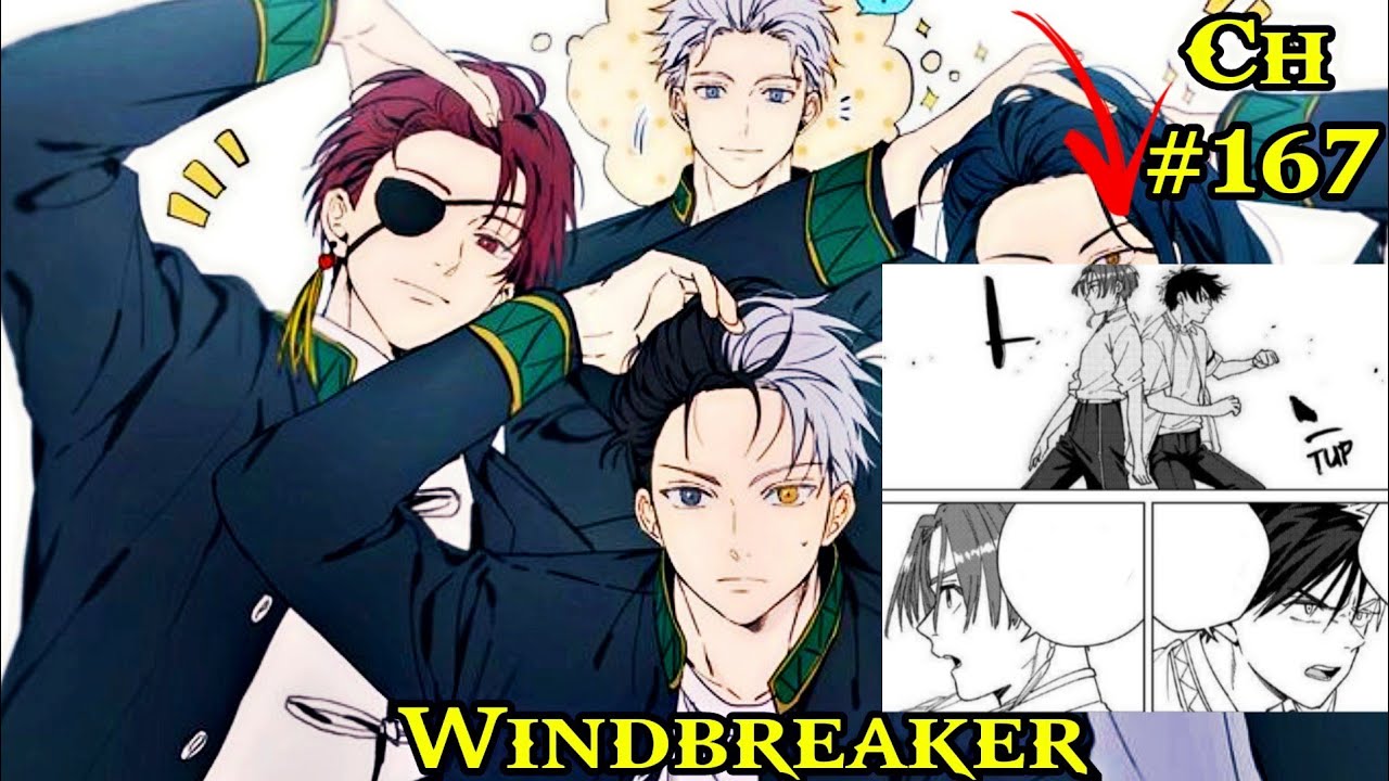 Wind breaker Chapter 167 Explained in hindi #windbreaker #anime #viralvideo #newanime