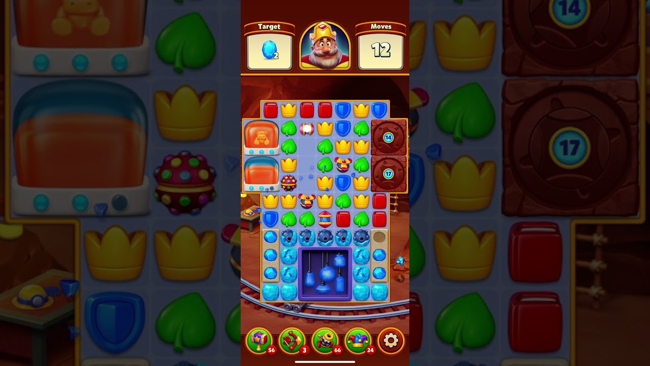 NEW Gate to Mine to SAPPHIRE Royal Match Level 10083 (Dream Games) King Robert’s Match 3 Gameplay
