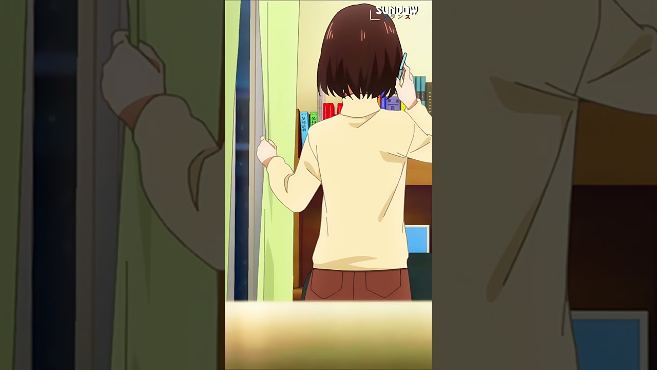 Il CHERCHE la barrette de sa COPINE sous la NEIGE ❄️| A CONDITION CALLED LOVE | #anime #shorts