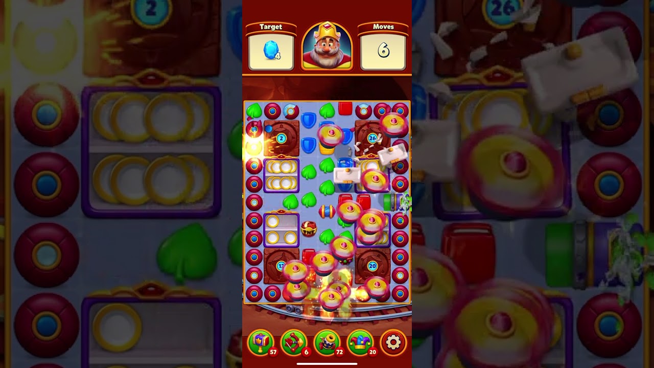 NEW Gate to Mine to SAPPHIRE Royal Match Level 10108 (Dream Games) King Robert’s Match 3 Gameplay
