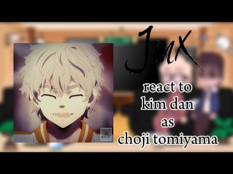 Jinx ❤️‍🔥|| react to || Kim Dan || Choji Tomiyama || Wind breaker || part 1/2 🫶😘 || Gachaclub