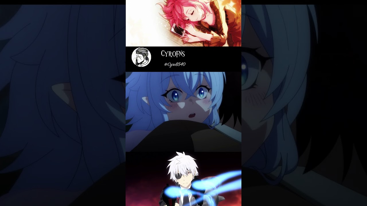 When filo and fenrys became closer #anime #animation #shorts