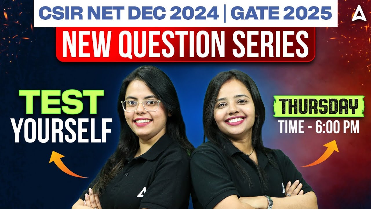 CSIR NET Dec 2024 & GATE 2025 | Life Science | Master the New Question Series for Success!