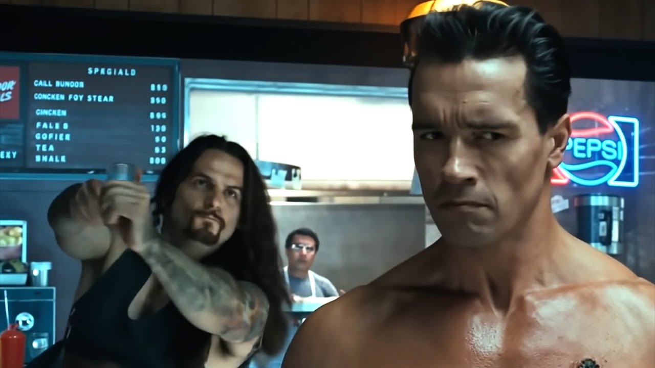 【AIが考えた】ターミネーター２がとんでもなかった…　T‐800がバーで乱闘