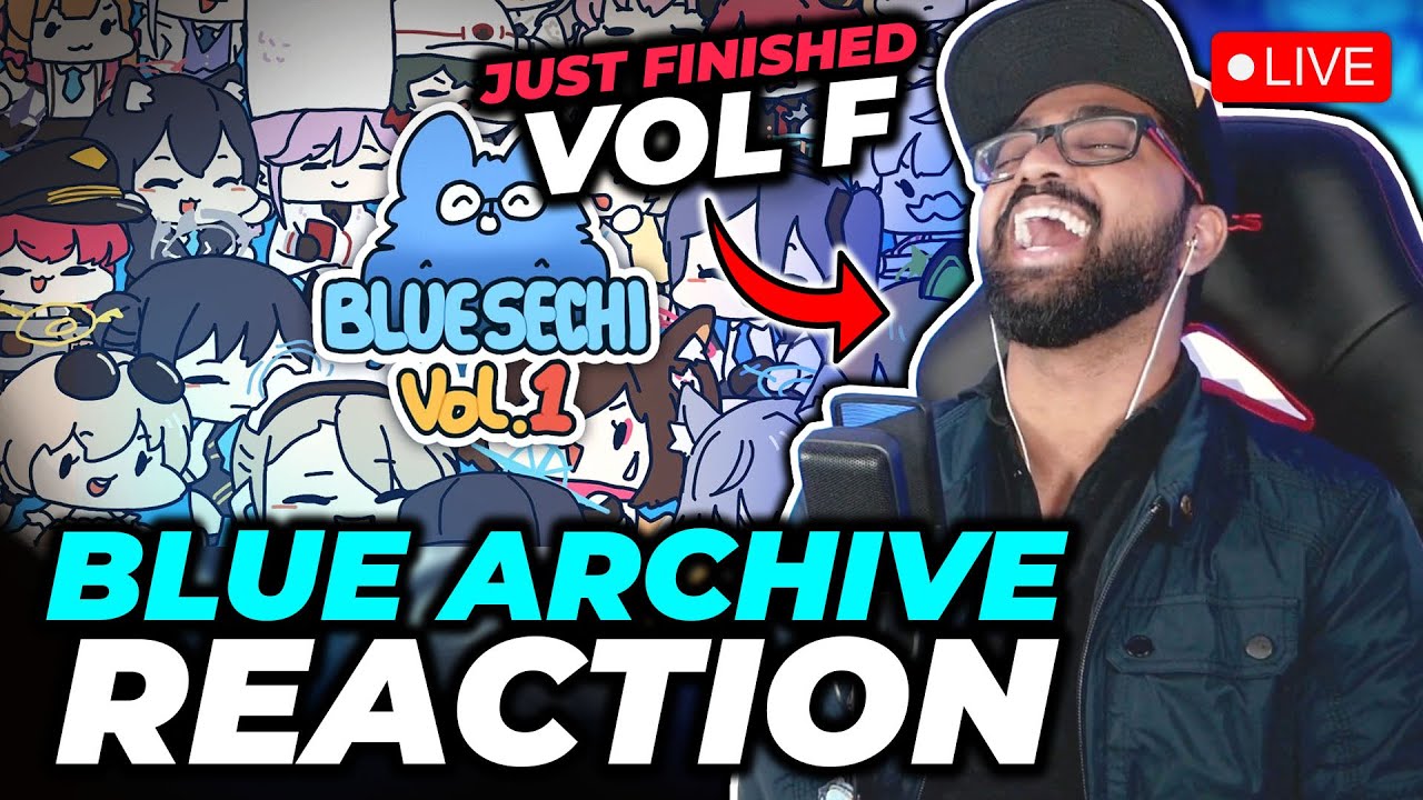 Blue Archive - BlueSechi ALL Animations Reaction! Post-Vol F Sensei Reacts!