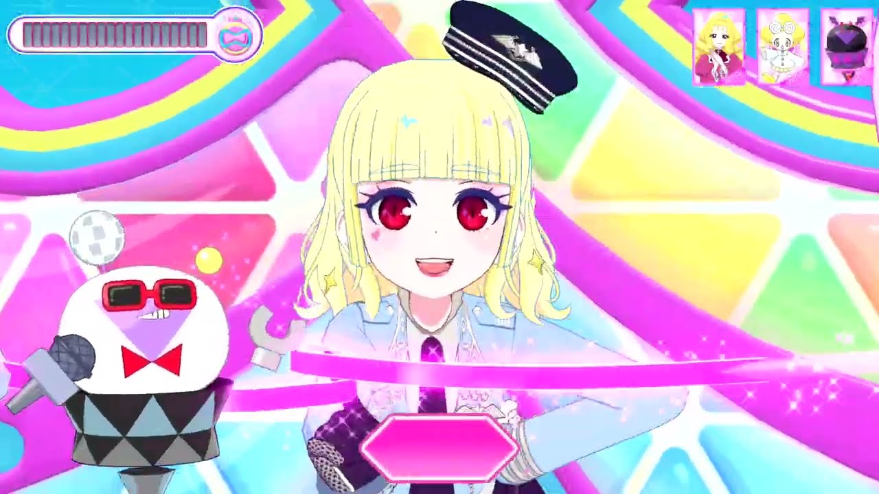 【ひみつのアイプリ】まじめポリスでWe're The World