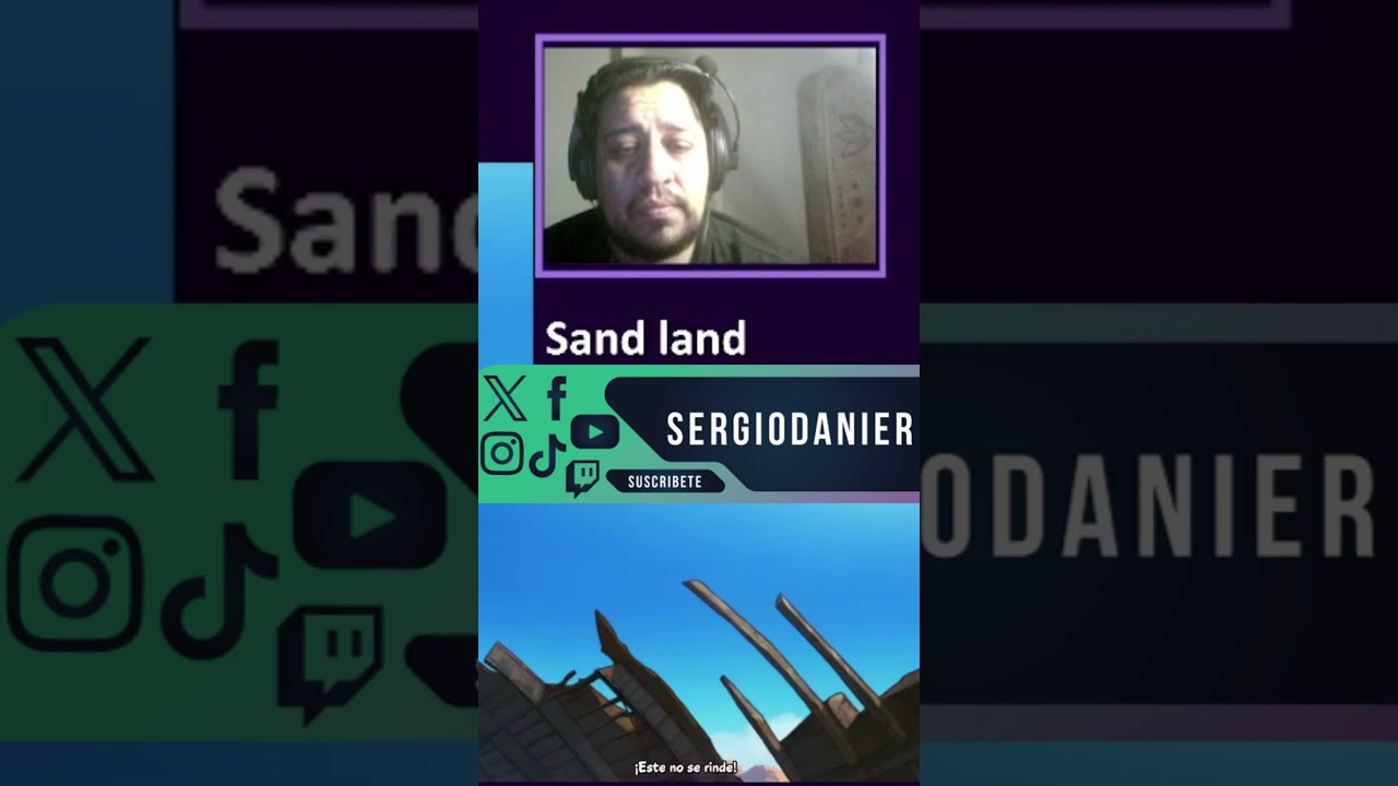 Muniel vs belsebu SAND LAND cap 7 ultima serie de Akira Torillama #sandland