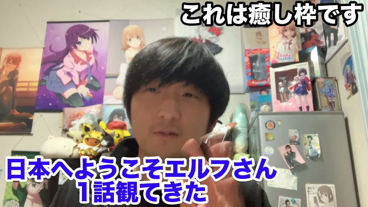 【ヒロイン1番好きになれるかも】日本へようこそエルフさん 1話 感想※ネタバレ注意