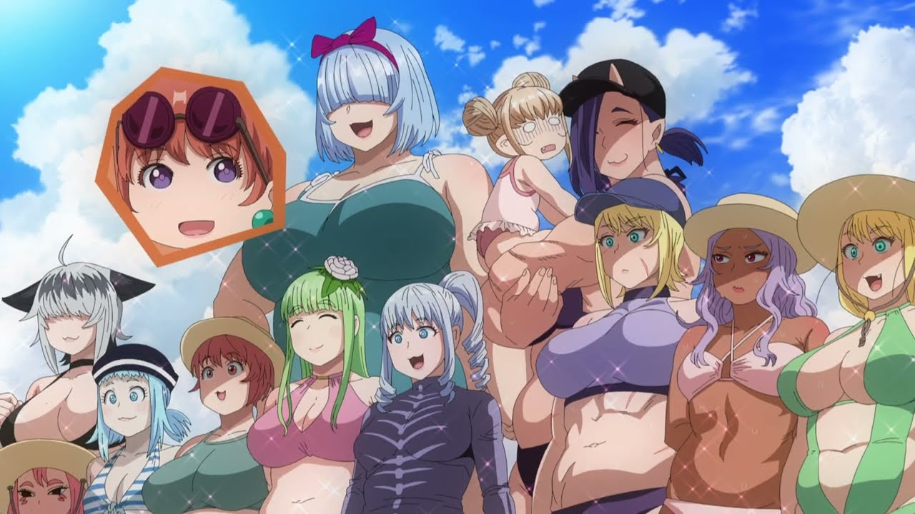 Elf san wa Yaserarenai   13 エルフさんは痩せられない  beach scene fre sub