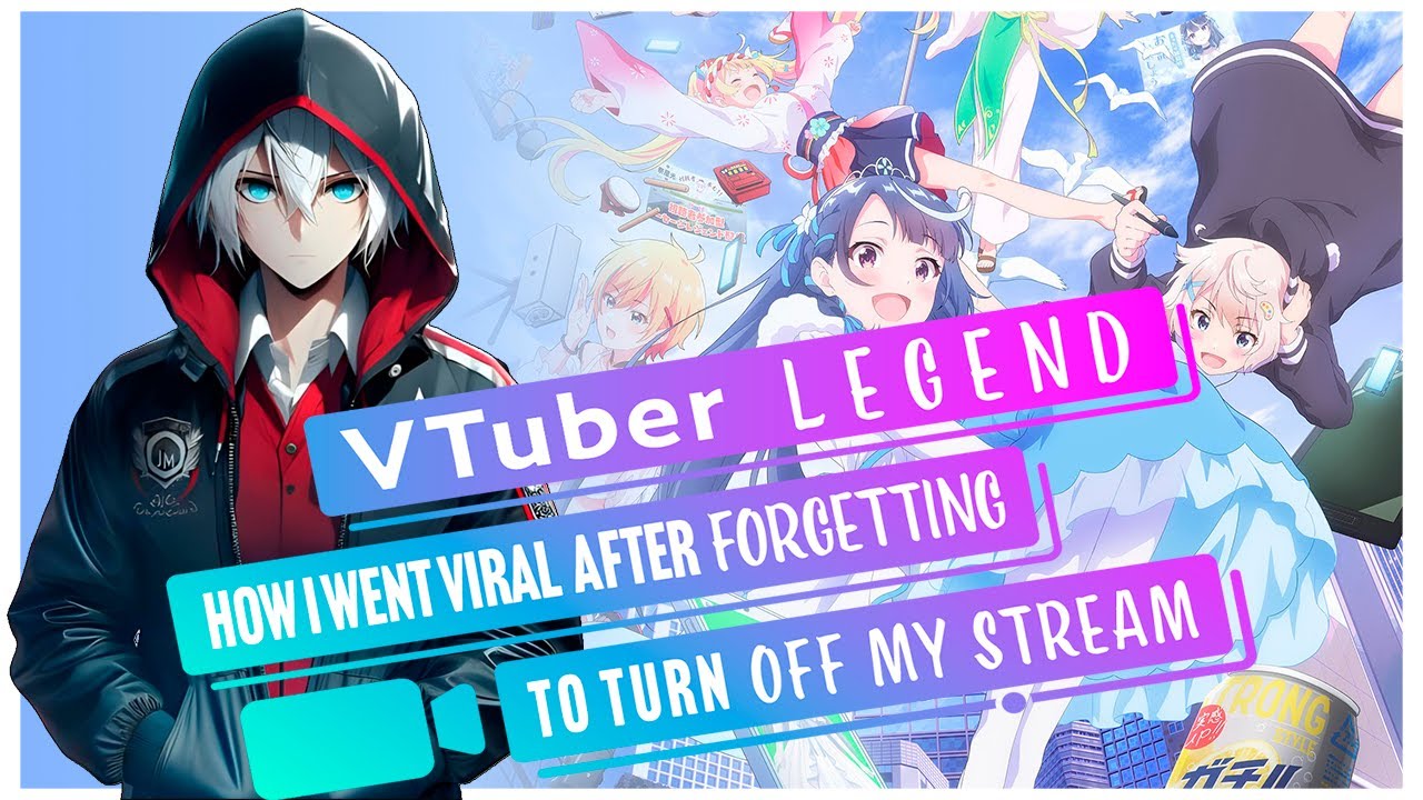 O Anime (Vtuber Legend) a Difícil Jornada de um "VTuber" CACHACEIRA🍺